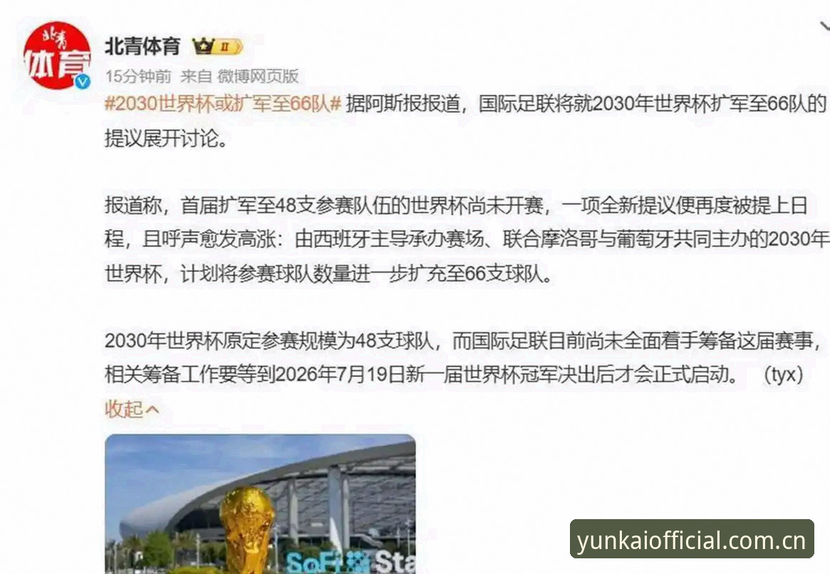 云开移动端下载 世界杯扩军至66队操作教程:云开平台带你解读2030年赛事新格局